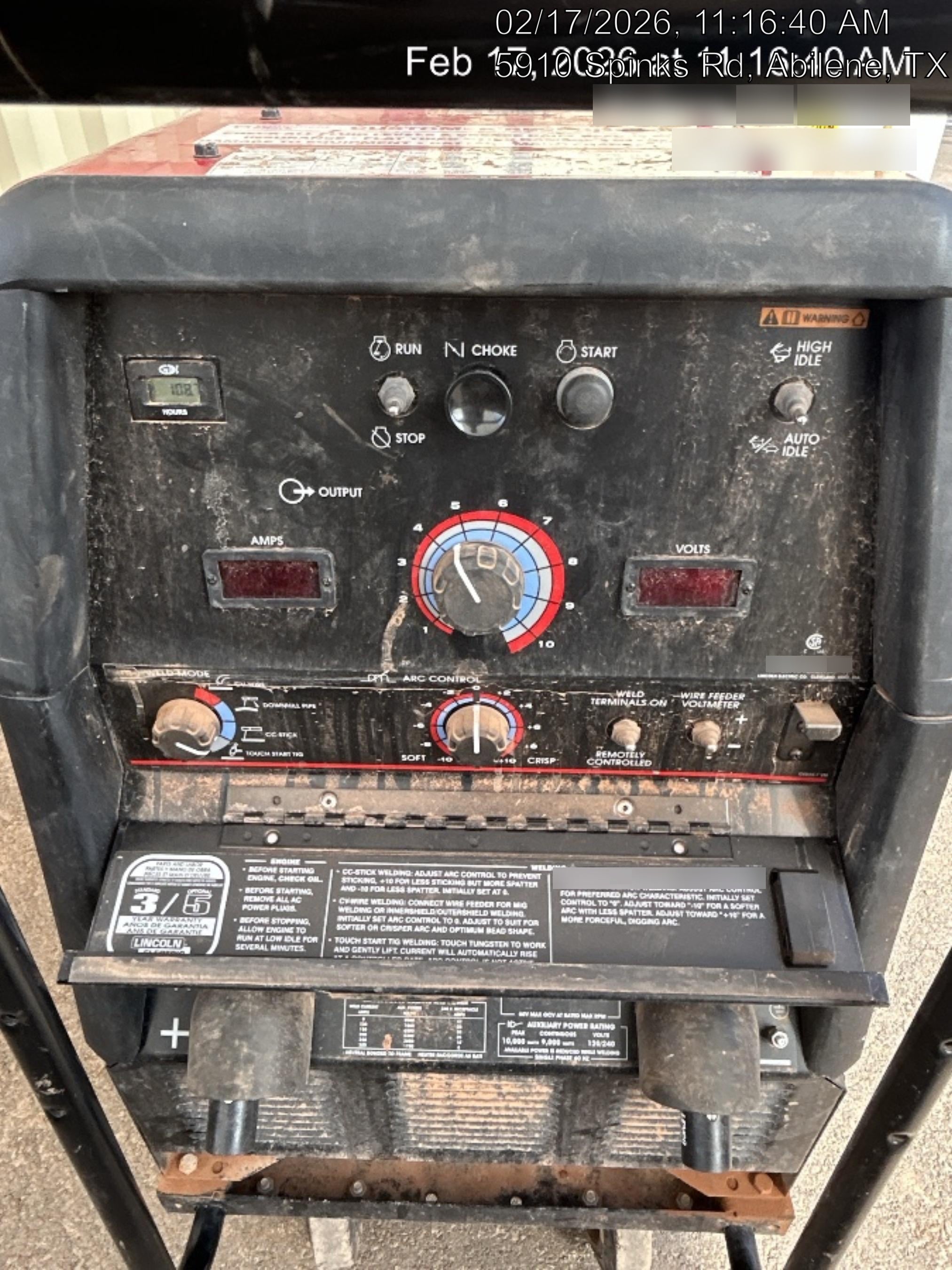 2025 LINCOLN ELECTRIC Ranger 305 LPG