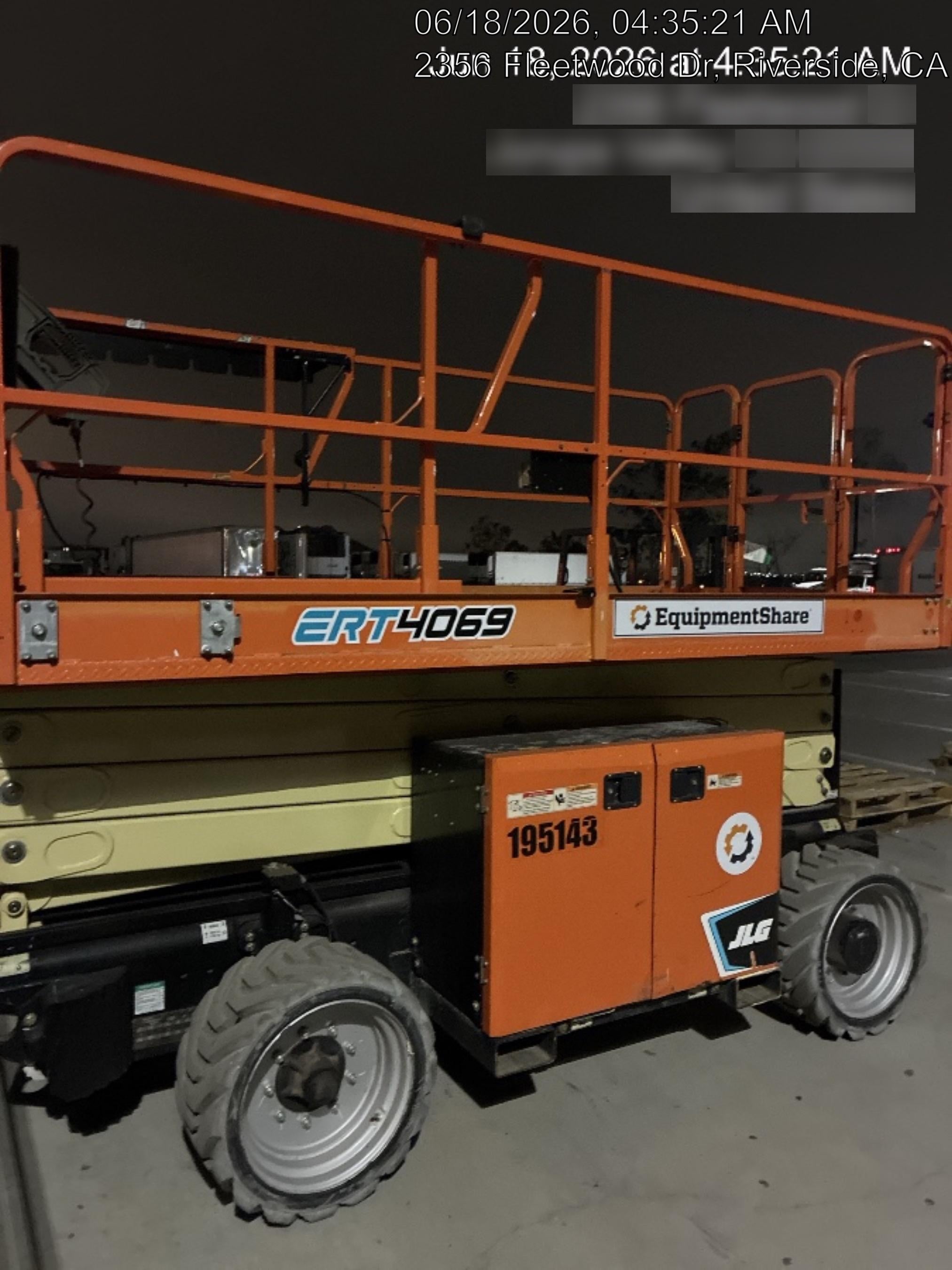 2021 JLG ERT4069