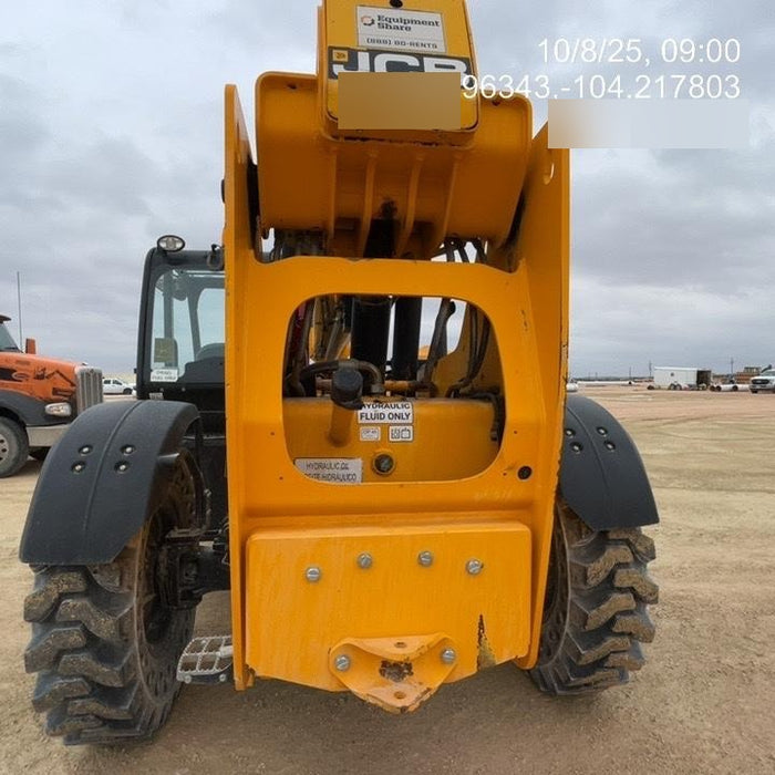 2020 JCB 509-42 Canopy, Solid Tires, Work Lights, Beacon, Aux Hydraulics, Back up Alarm, Lifting Eye, ES Decals