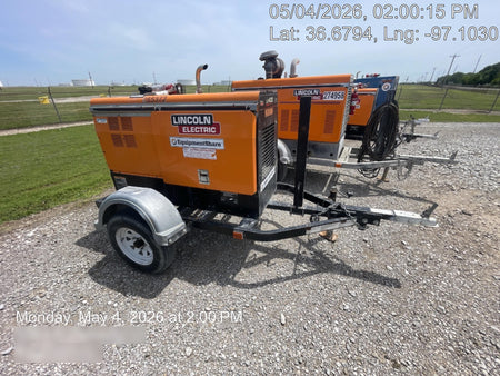 2022 Lincoln Electric LE400 Kubota V1505, Trlr, Cable Rack, Light Kit, ES Decals, T3