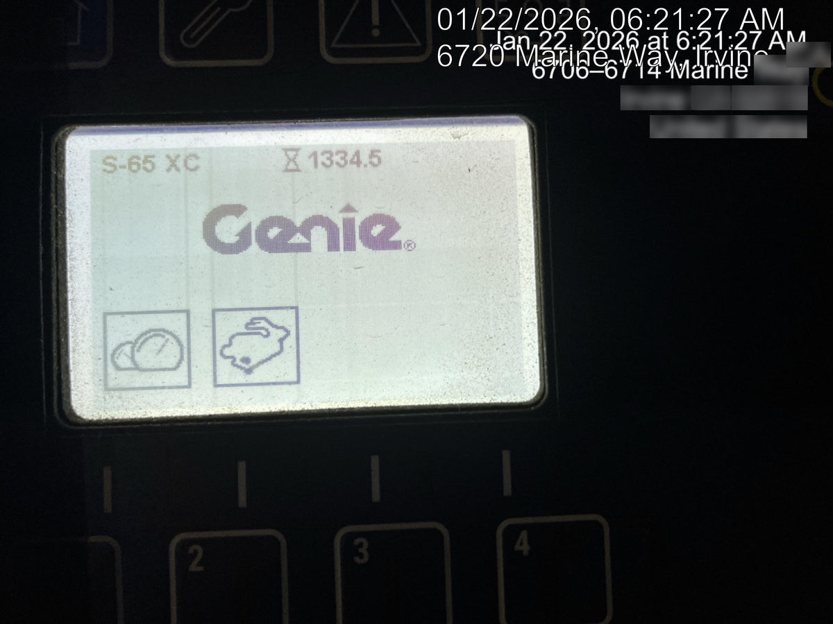 2022 GENIE S-65 XC
