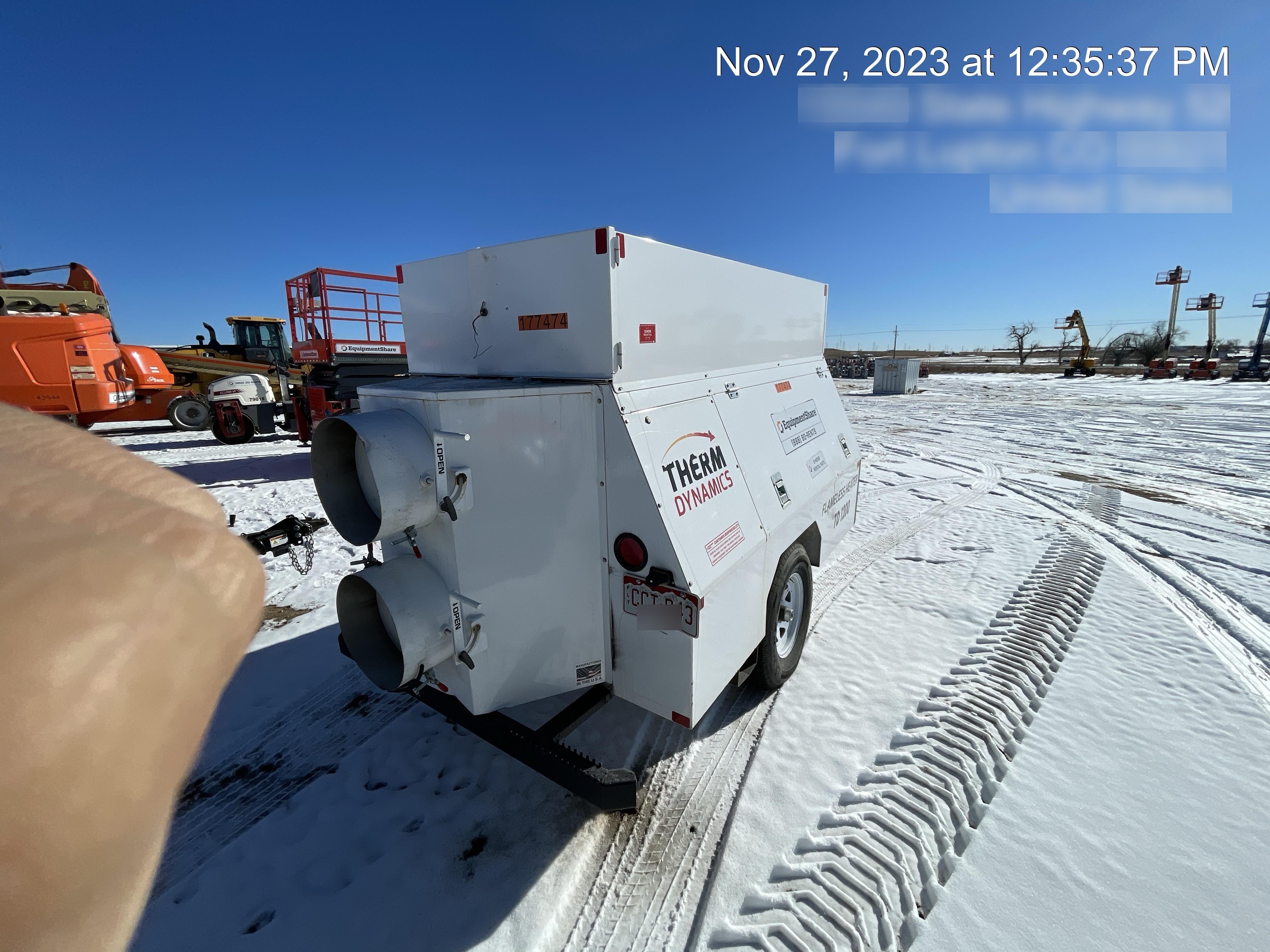 2021 THERM DYNAMICS TD1200