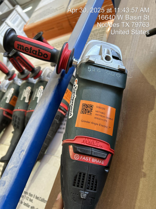 2025 METABO WEPB24-180MVT