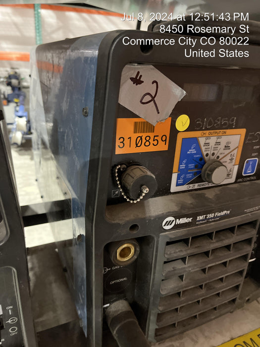 2023 MILLER ELECTRIC XMT 350