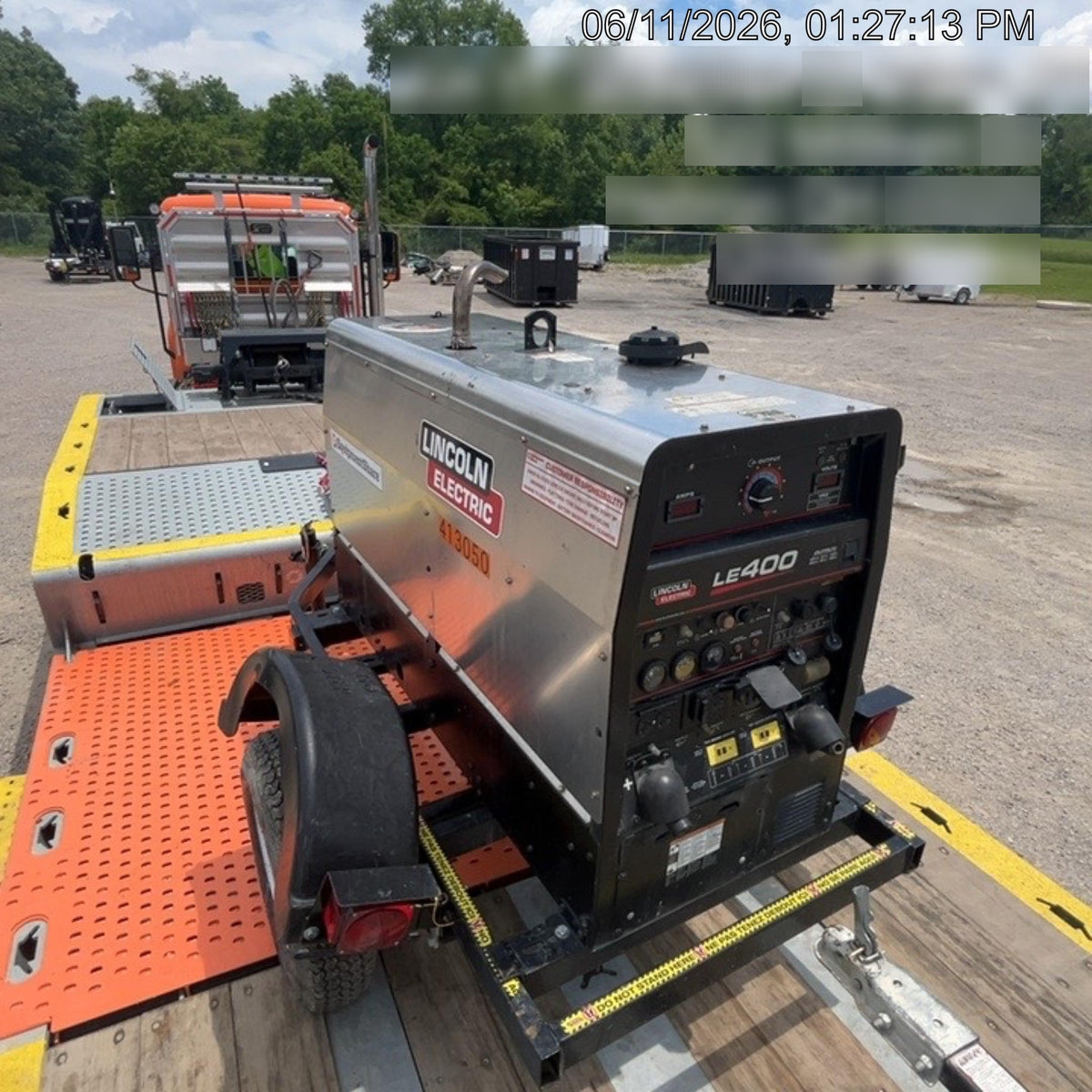 2024 Lincoln Electric LE400 Kubota V1505, Trlr, Cable Rack, Light Kit, ES Decals, T3
