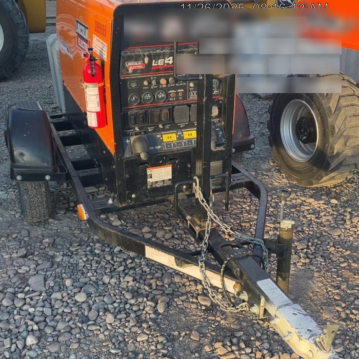 2022 Lincoln Electric LE400 Kubota V1505, Trlr, Cable Rack, Light Kit, ES Decals, T3