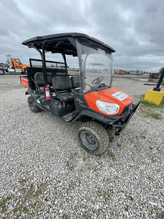 2021 Kubota RTV-X1140W-H Plastic Canopy, Windshield Acrylic Clear, LED Strobe Light, Wire Harness Kit, Back up Alarm