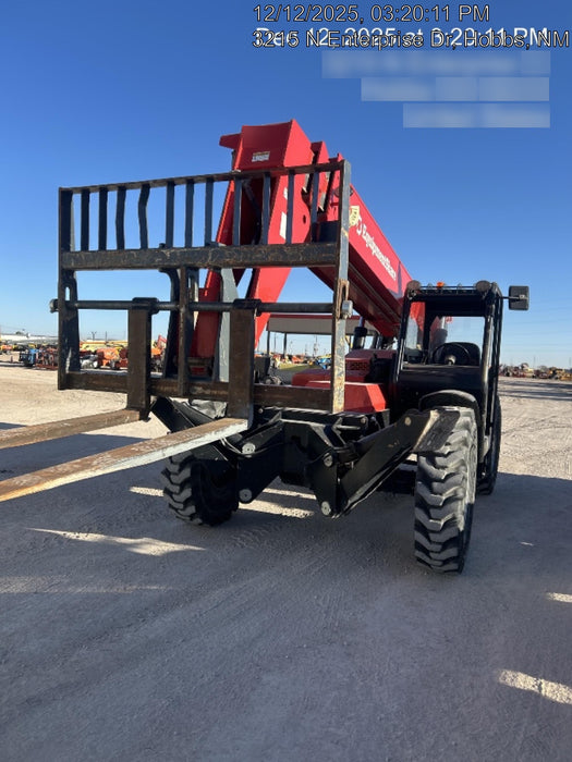 2019 Manitou MTA12042 Canopy, 120 HP , Solid Tires, Work Lights, Lift Hook, Auxiliary Hydraulics 66" Carriage and 60" Forks