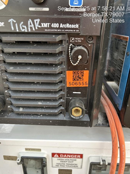 2025 MILLER ELECTRIC XMT 400