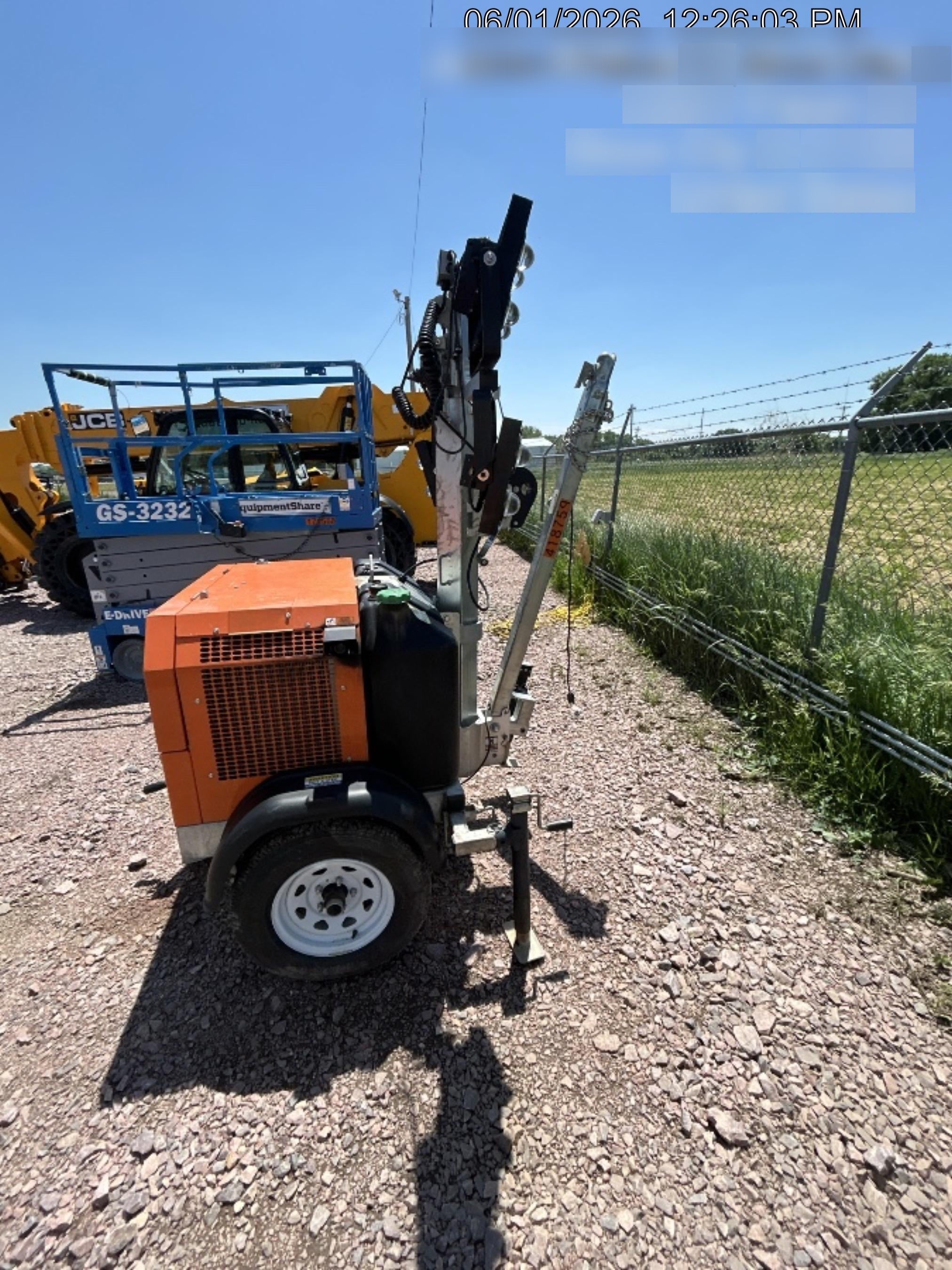 2024 Wanco WLTT-4MM4K Diesel, Deep Sea Controller, Shore Power Plug, Auto Start, (4) 350W LED Floodlights, 4kW Generator, 60 Gal Fuel Tank, 2" Ball, T3