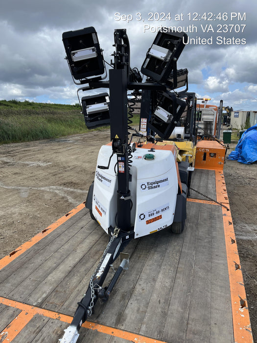 2023 Generac MLT2 Diesel, Flex Switch 120V Input, Powerzone Controller, (4) 320W LED Lights, 4kW Generator, 39.9 Gal Fuel Tank, 2" Ball, T3