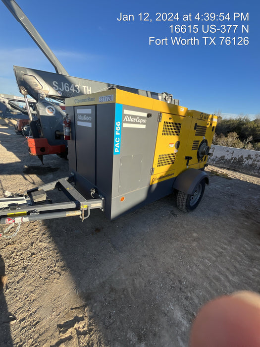 2022 ATLAS COPCO PAC F66 KD-S