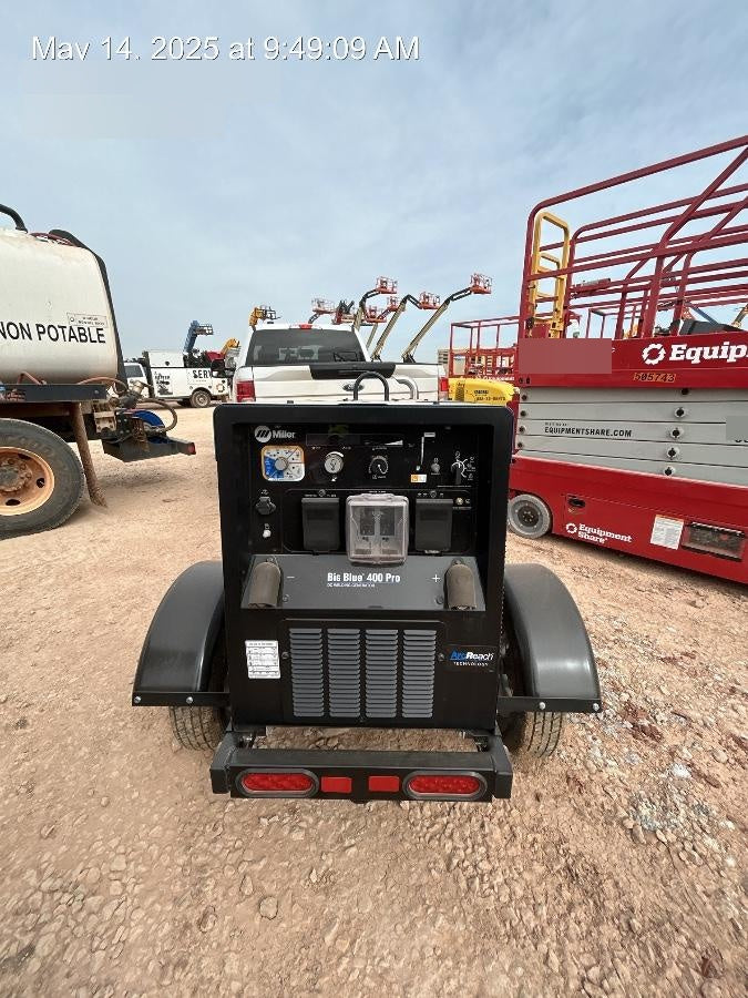 2025 MILLER ELECTRIC BIG BLUE 400
