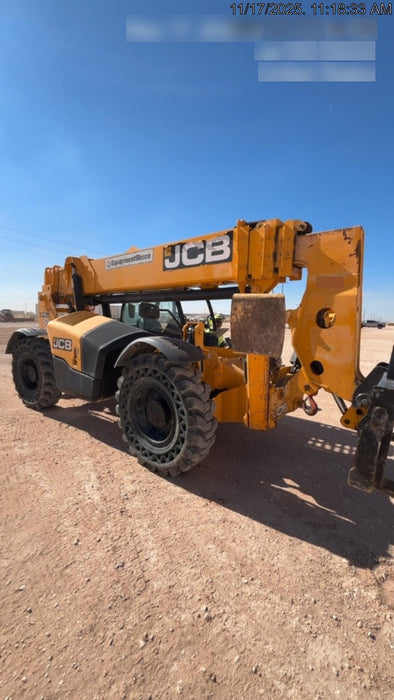 2020 JCB 512-56 Canopy, 74 HP, Solid Tires, STD Worklight, Beacon, Aux Hydraulics, Lifting Eye, Backup Alarm w/72" Carriage, 60" Forks