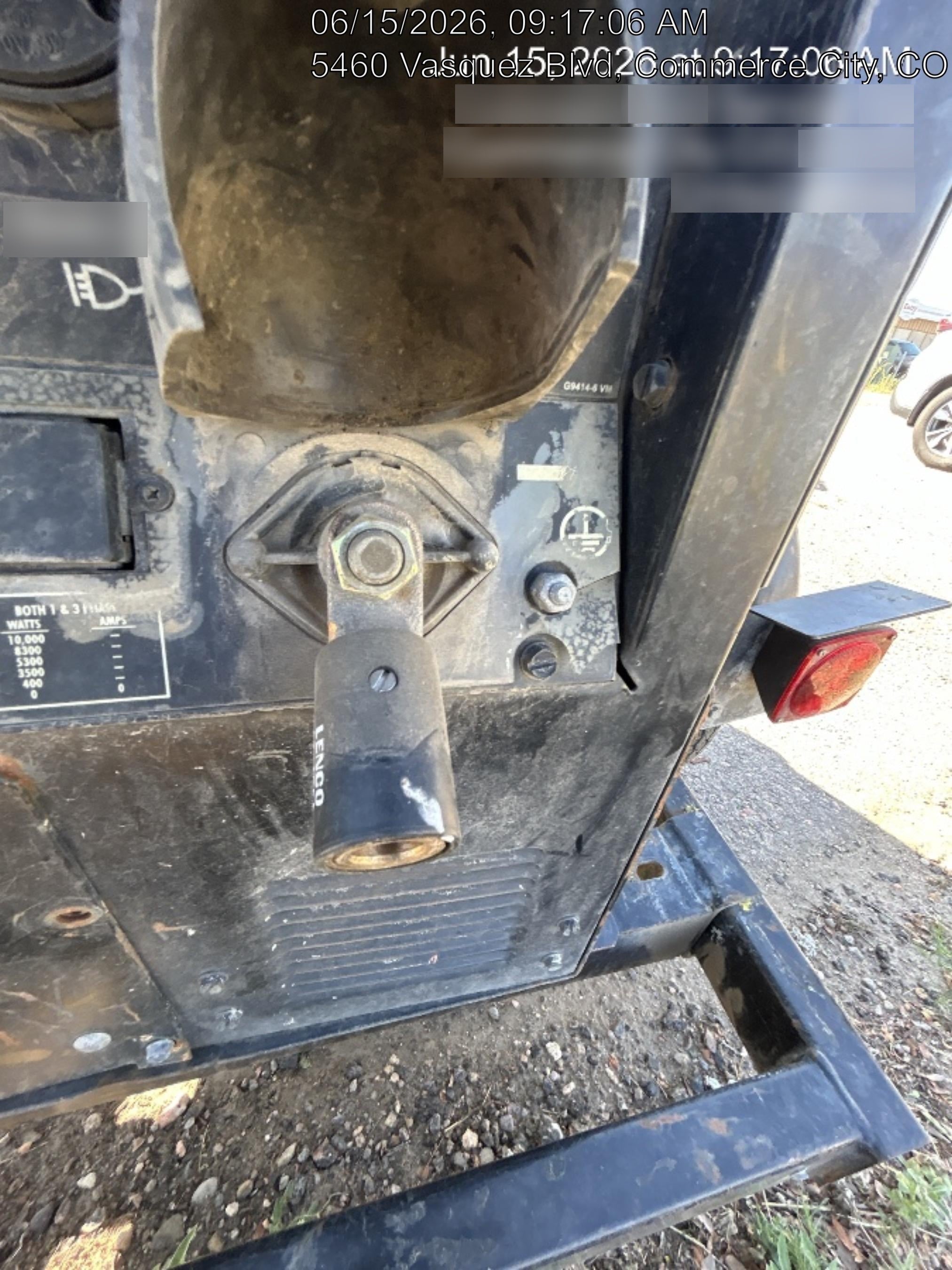 2019 Lincoln Electric Vantage 322 Ready-Pak 3, Two Wheel Trailer, Fender and Light Kit, Cable Rack
