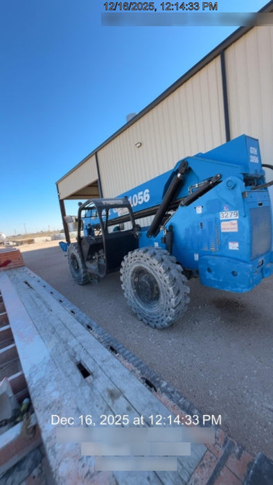 2017 Genie GTH-1056 Solid Tires, 60" carriage, Light Kit, Open ROPS