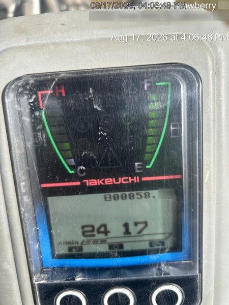 2022 TAKEUCHI TB250-2R
