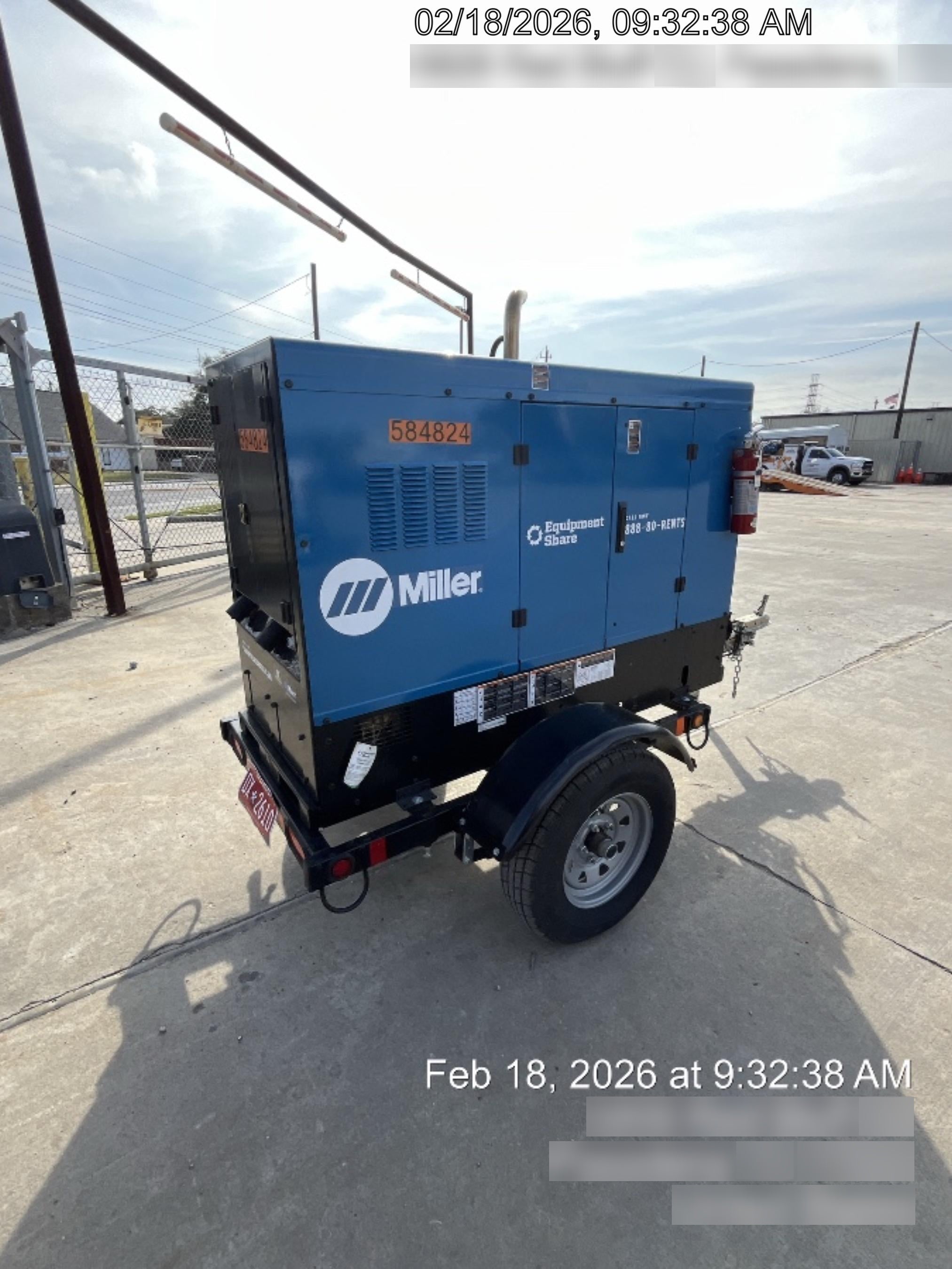 2025 MILLER ELECTRIC BIG BLUE 500