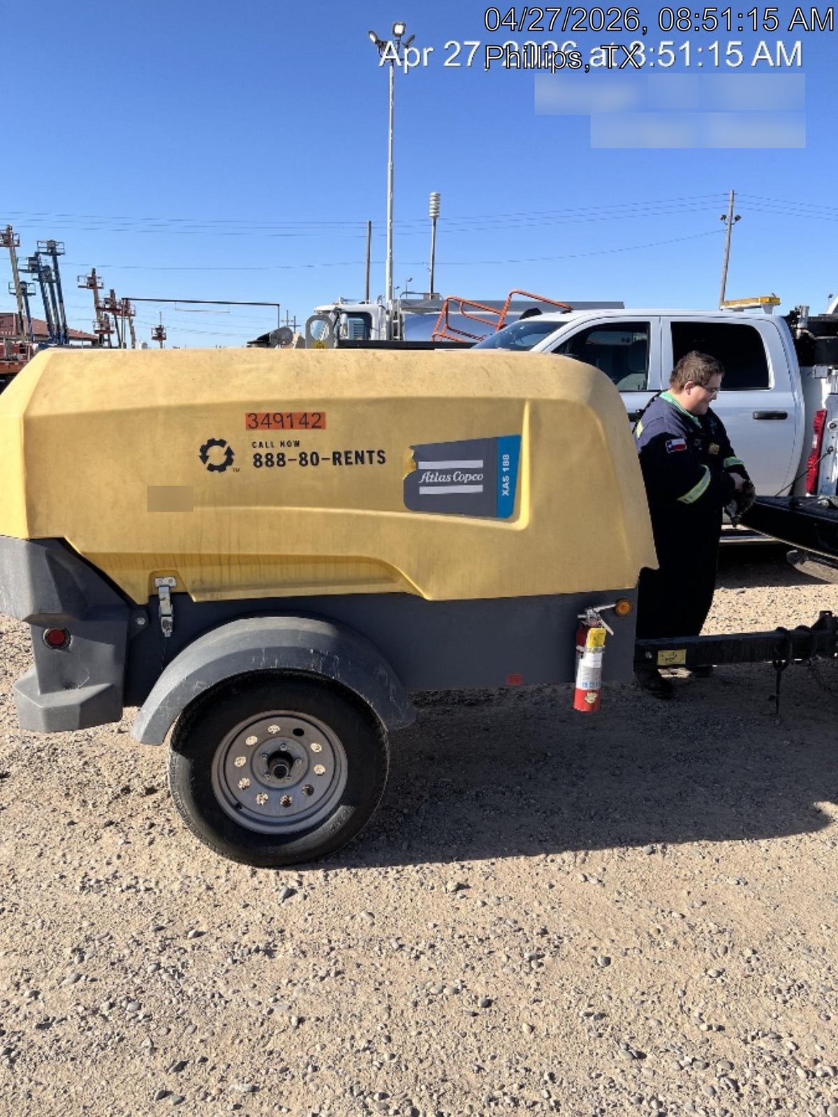 2023 ATLAS COPCO XAS188 CWK