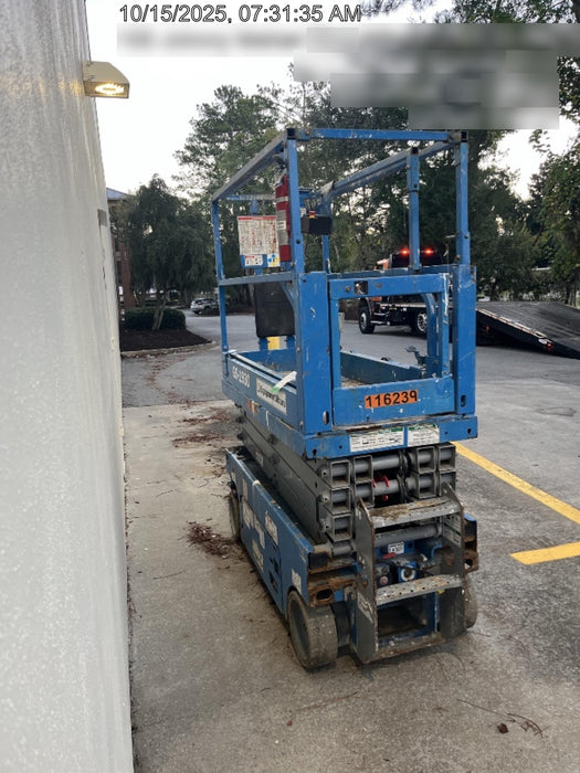 2020 Genie GS-1930 Solid Non Marking Tires, Beacon, Folding rails with half height swing gate