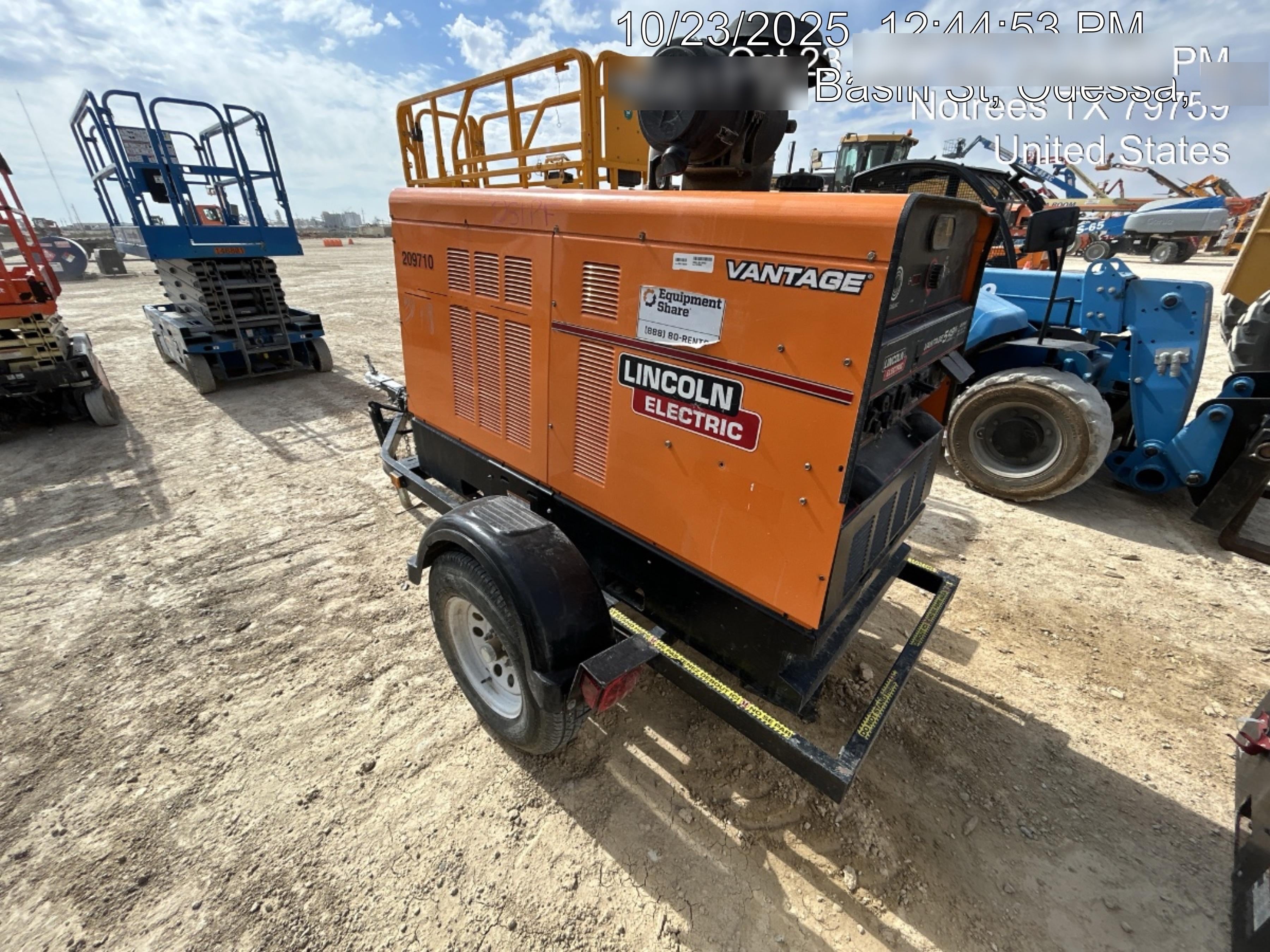 2022 Lincoln Electric Vantage 549X VANTAGE 549X READY-PAK 3