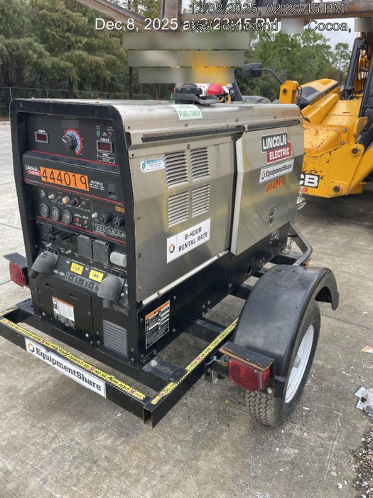 2024 Lincoln Electric LE400 Kubota V1505, Trlr, Cable Rack, Light Kit, ES Decals, T3