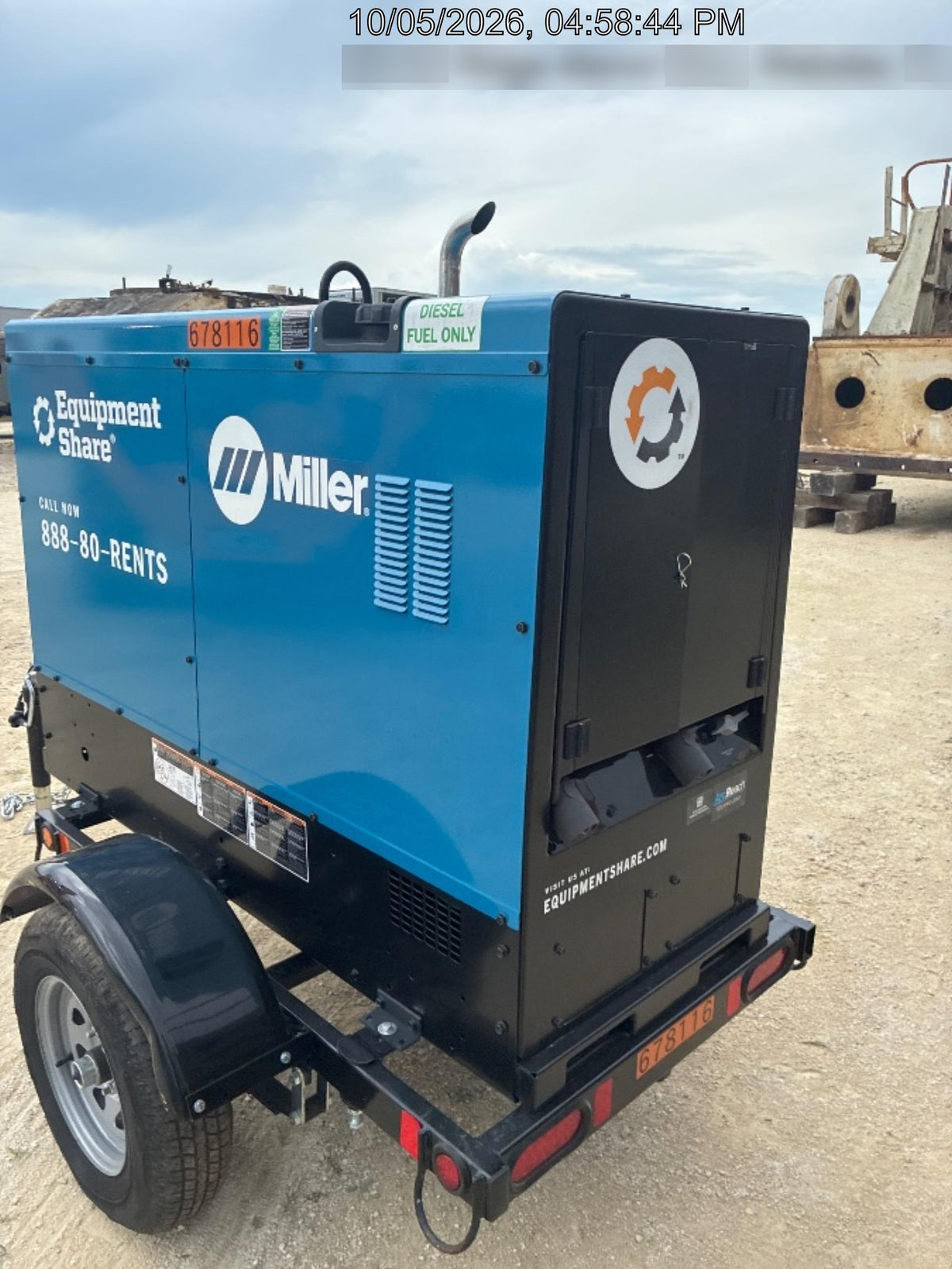 2026 MILLER ELECTRIC BIG BLUE 500