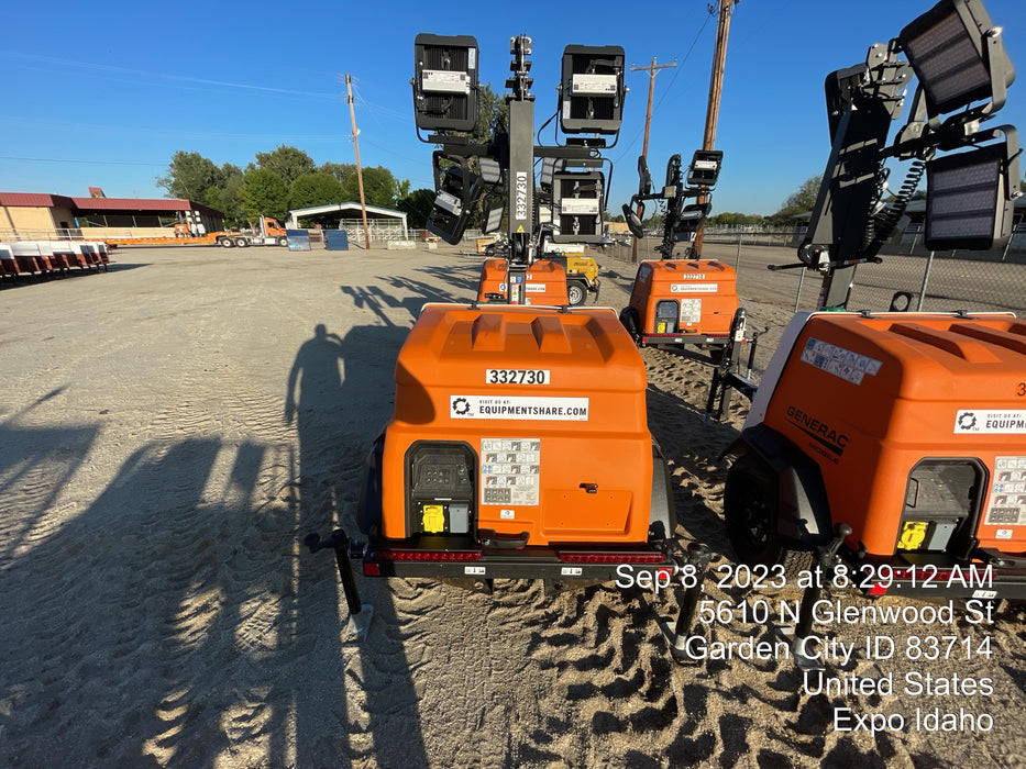 2023 Generac MLT2 Diesel, Flex Switch 120V Input, Powerzone Controller, (4) 320W LED Lights, 4kW Generator, 39.9 Gal Fuel Tank, 2" Ball, T3