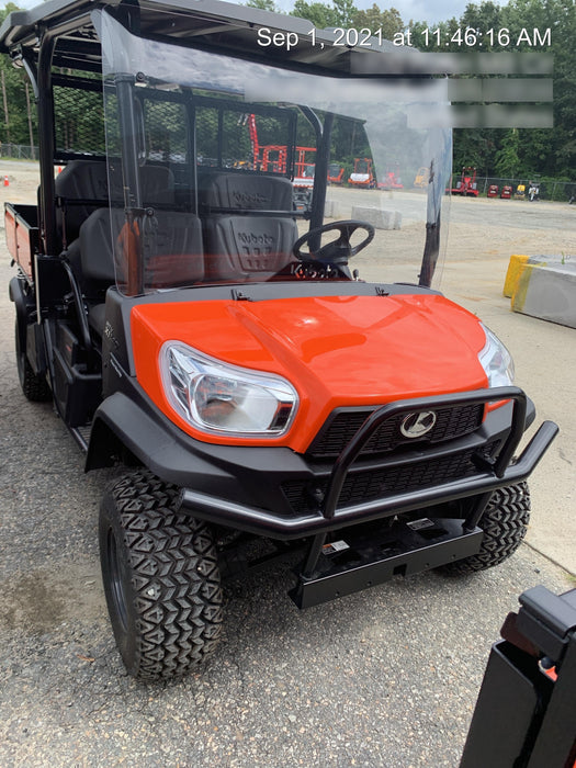 2021 Kubota RTV-X1140W-H Plastic Canopy, Windshield Acrylic Clear, LED Strobe Light, Wire Harness Kit, Back up Alarm