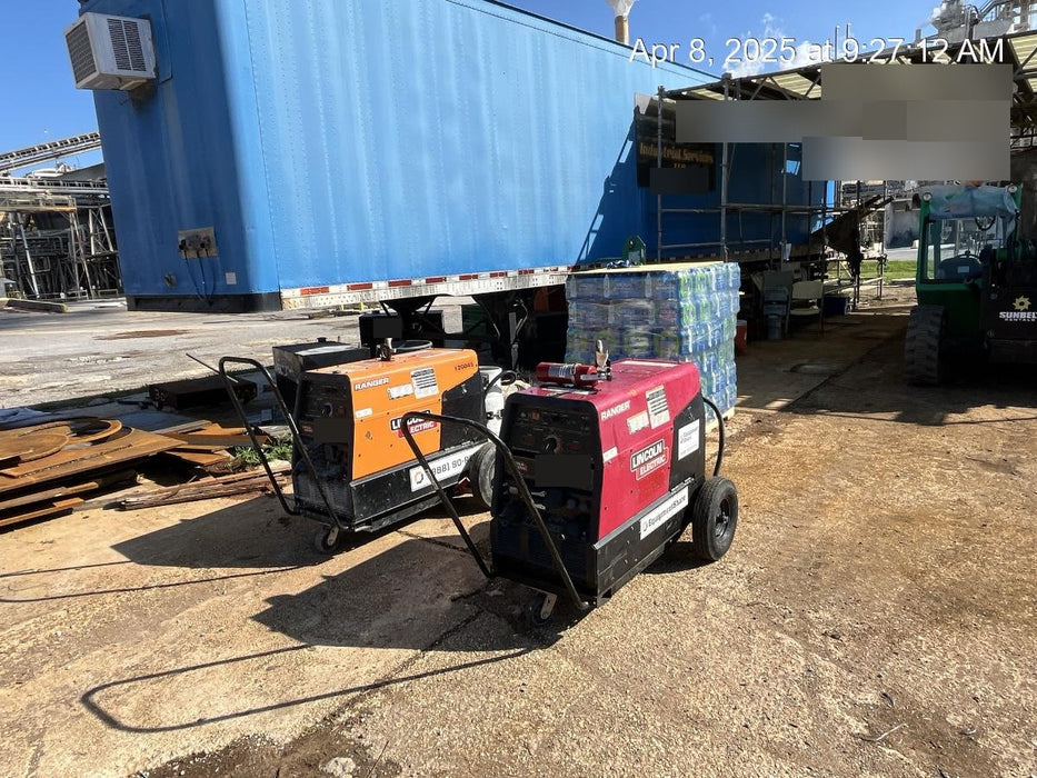 2020 Lincoln Electric Ranger 305 LPG Kohler Engine, One-Pak