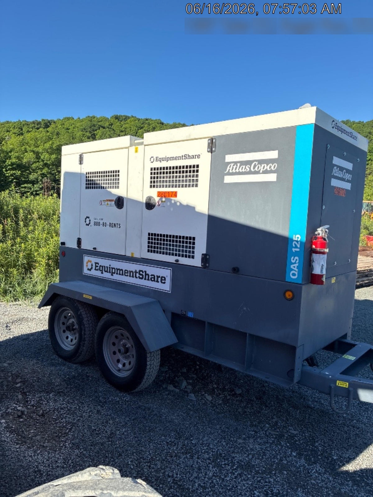2022 ATLAS COPCO QAS 125