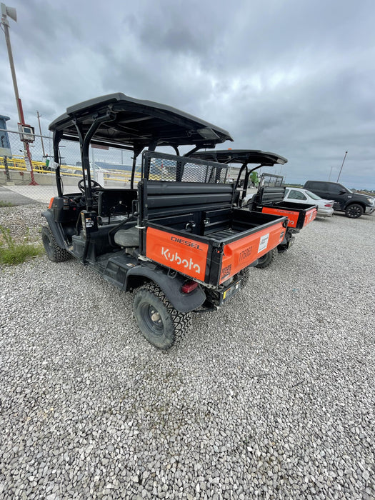 2021 Kubota RTV-X1140W-H Plastic Canopy, Windshield Acrylic Clear, LED Strobe Light, Wire Harness Kit, Back up Alarm