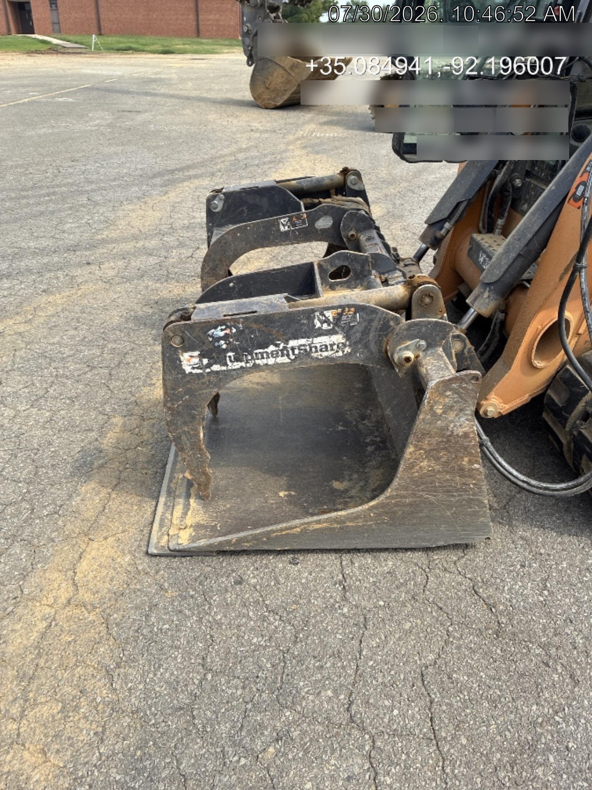 2018 PALADIN 76" Scrap Grapple Bucket - Paladin