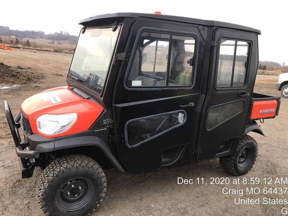 2020 Kubota RTV-X1140 4 Seat UTV, 4WD, Canopy, Standard Rental Spec