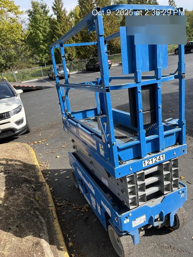 2020 Genie GS-1930 Solid Non Marking Tires, Beacon, Folding rails with half height swing gate, Telematics