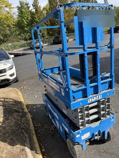 2020 Genie GS-1930 Solid Non Marking Tires, Beacon, Folding rails with half height swing gate, Telematics