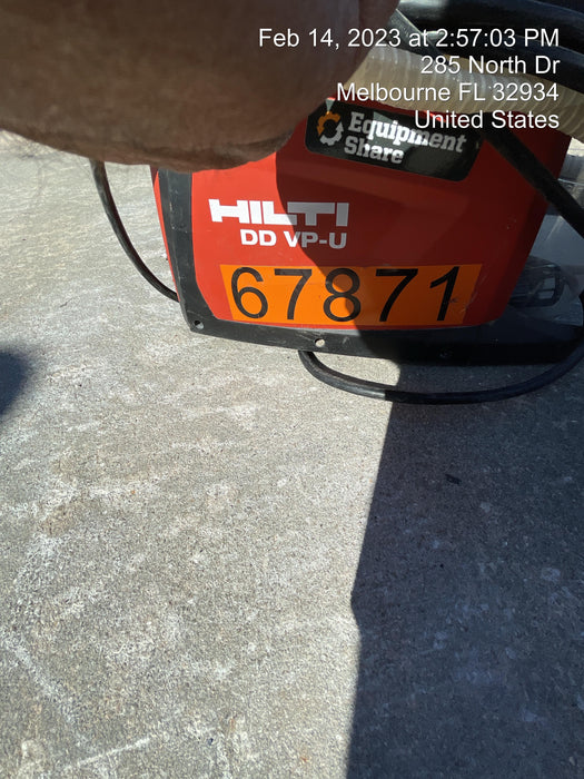 2020 HILTI DD VP-U