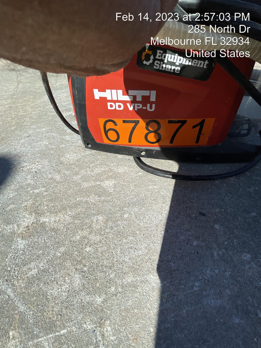 2020 HILTI DD VP-U