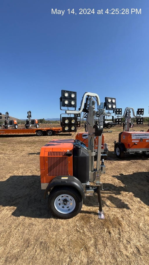 2024 Wanco WLTT-4MM4K Diesel, Deep Sea Controller, Shore Power Plug, Auto Start, (4) 350W LED Floodlights, 4kW Generator, 60 Gal Fuel Tank, 2" Ball, T3