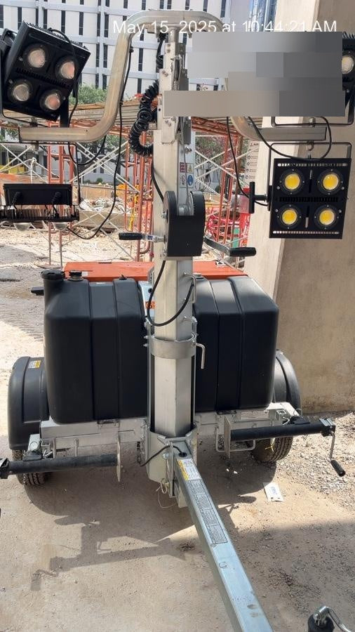 2024 Wanco WLTT-4MM4K Diesel, Deep Sea Controller, Shore Power Plug, Auto Start, (4) 350W LED Floodlights, 4kW Generator, 60 Gal Fuel Tank, 2" Ball, T3