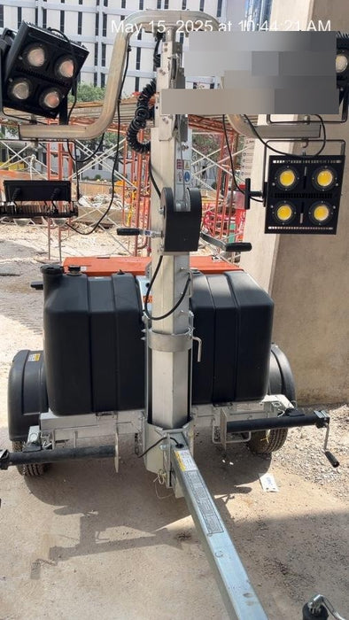 2024 Wanco WLTT-4MM4K Diesel, Deep Sea Controller, Shore Power Plug, Auto Start, (4) 350W LED Floodlights, 4kW Generator, 60 Gal Fuel Tank, 2" Ball, T3