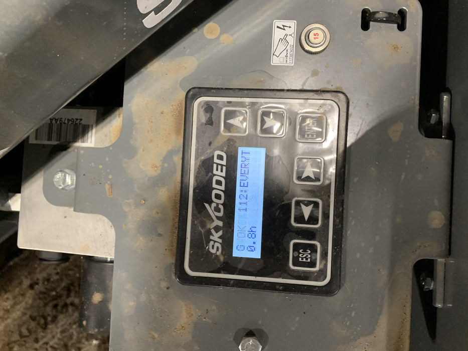 2020 Skyjack SJIII-3219 Solid NM Tires, Half height spring hinged entry gate, Dual Beacons, 800W Inverter