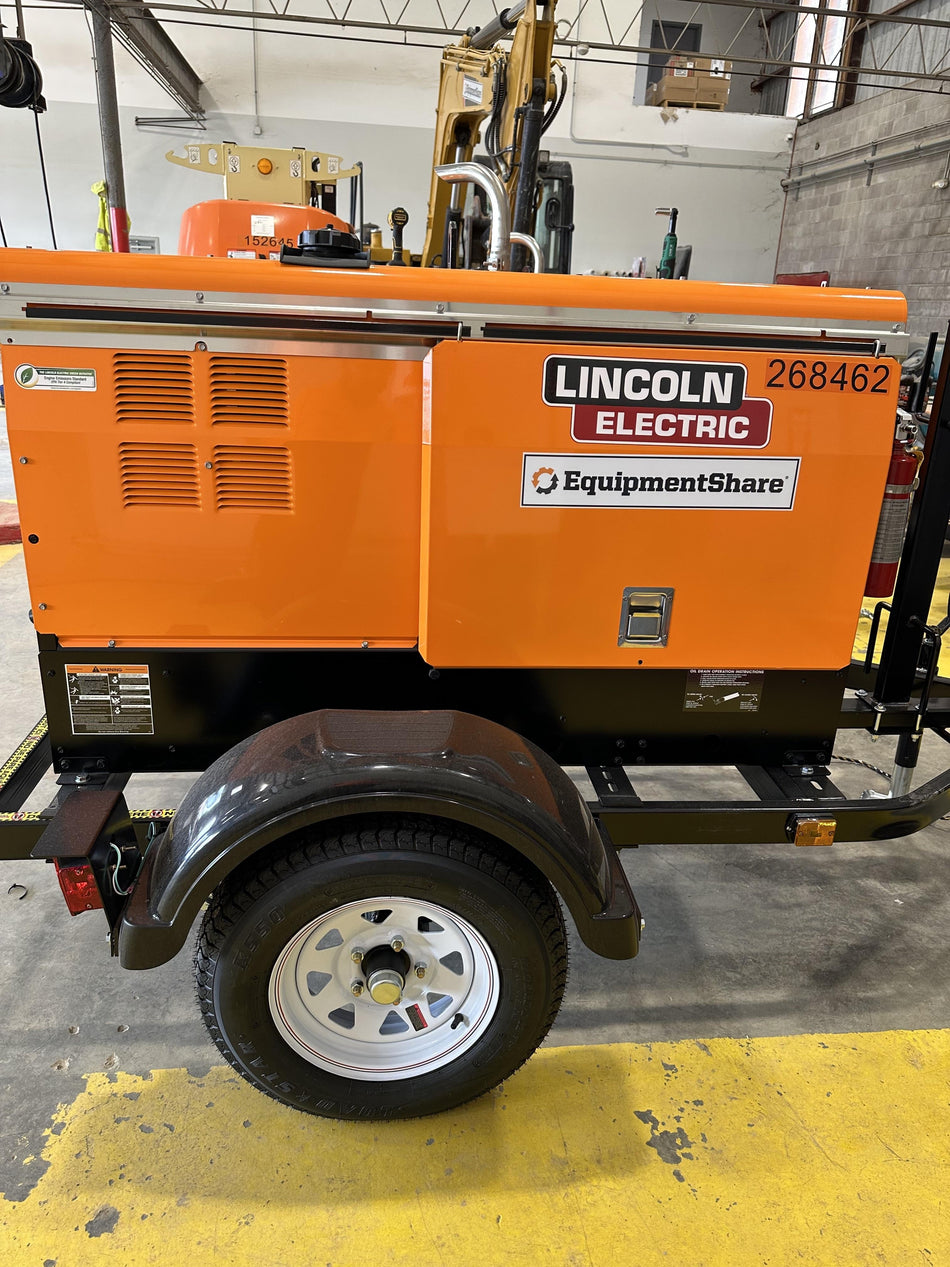 2022 Lincoln Electric LE400 Kubota V1505, Trlr, Cable Rack, Light Kit, ES Decals, T3