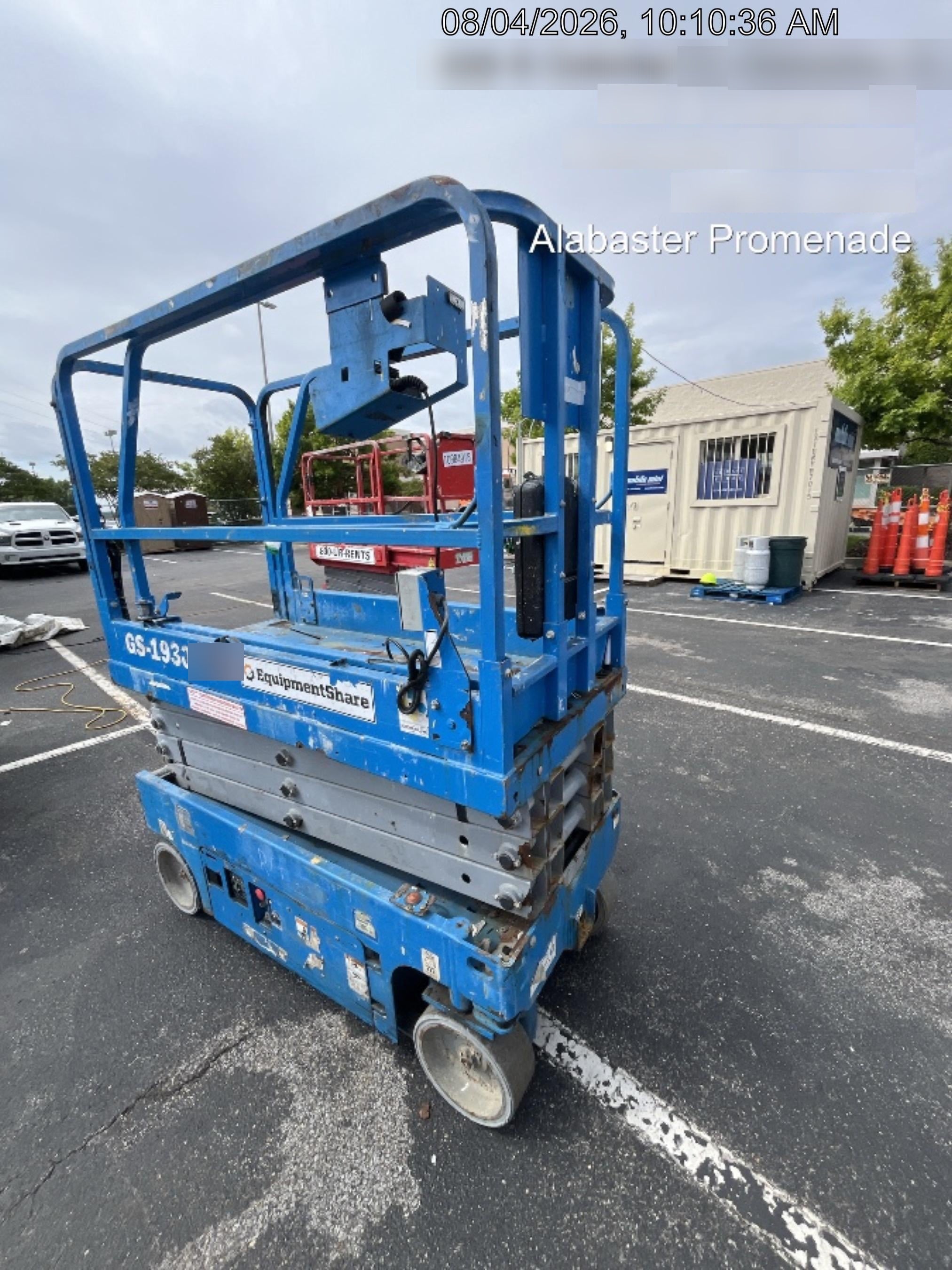 2019 Genie GS-1930 Fixed Rails with Chain Entry