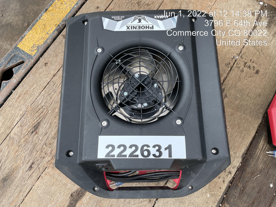 2022 PHOENIX AirMAX Radial Air Mover