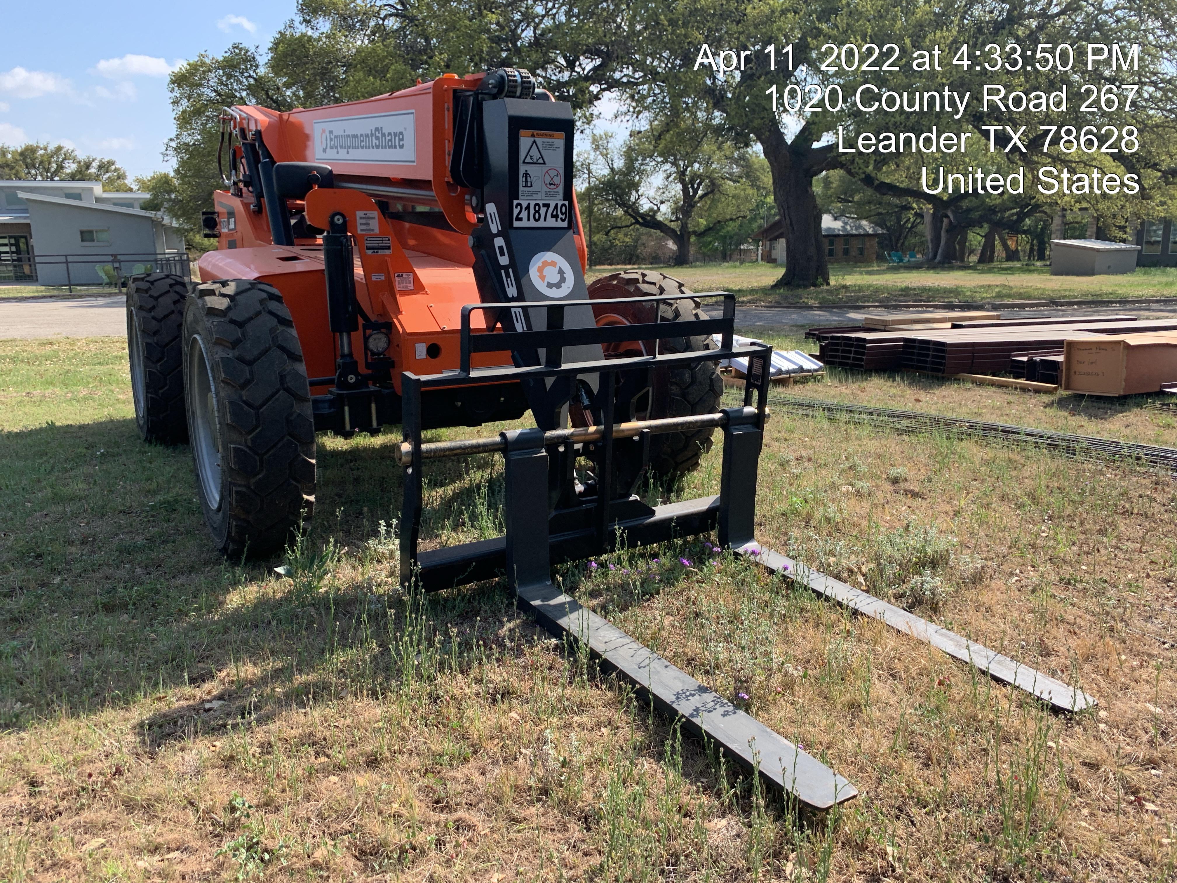 2022 Skytrak 6036 74Hp Dsl, Cab/Heat/Air, Duraforce FF Tires, LED WL
