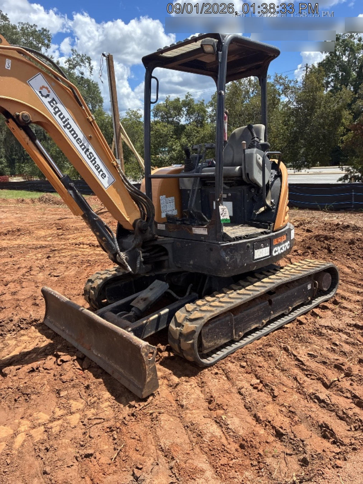 2019 CASE CX37C