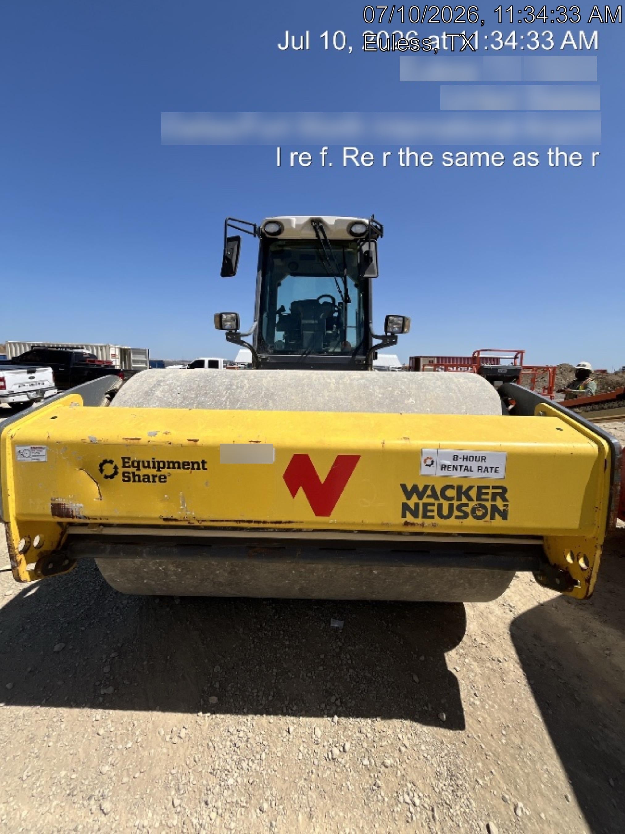 2019 WACKER NEUSON RC110P