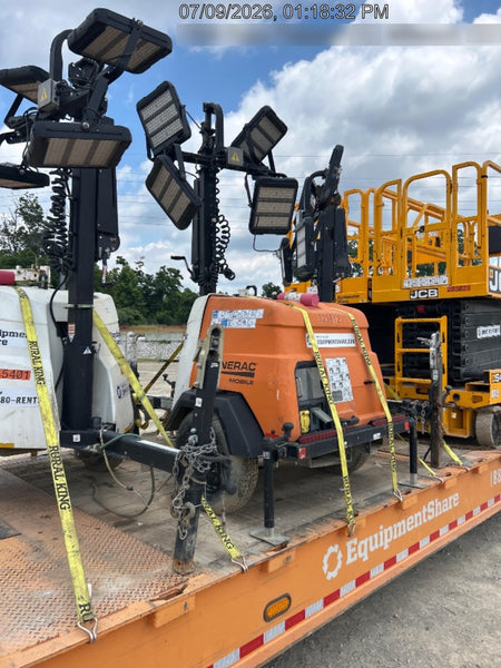 2023 Generac MLT2 Diesel, Flex Switch 120V Input, Powerzone Controller, (4) 320W LED Lights, 4kW Generator, 39.9 Gal Fuel Tank, 2" Ball, T3