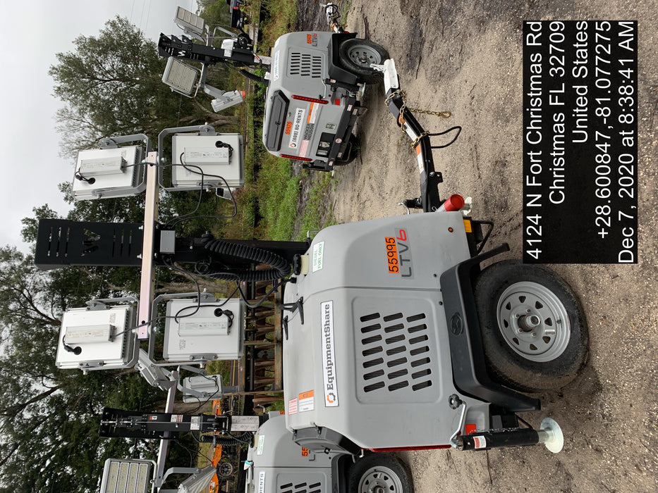 2019 Wacker Neuson LTV6K-LED Standard LED Towable Light Tower w/None